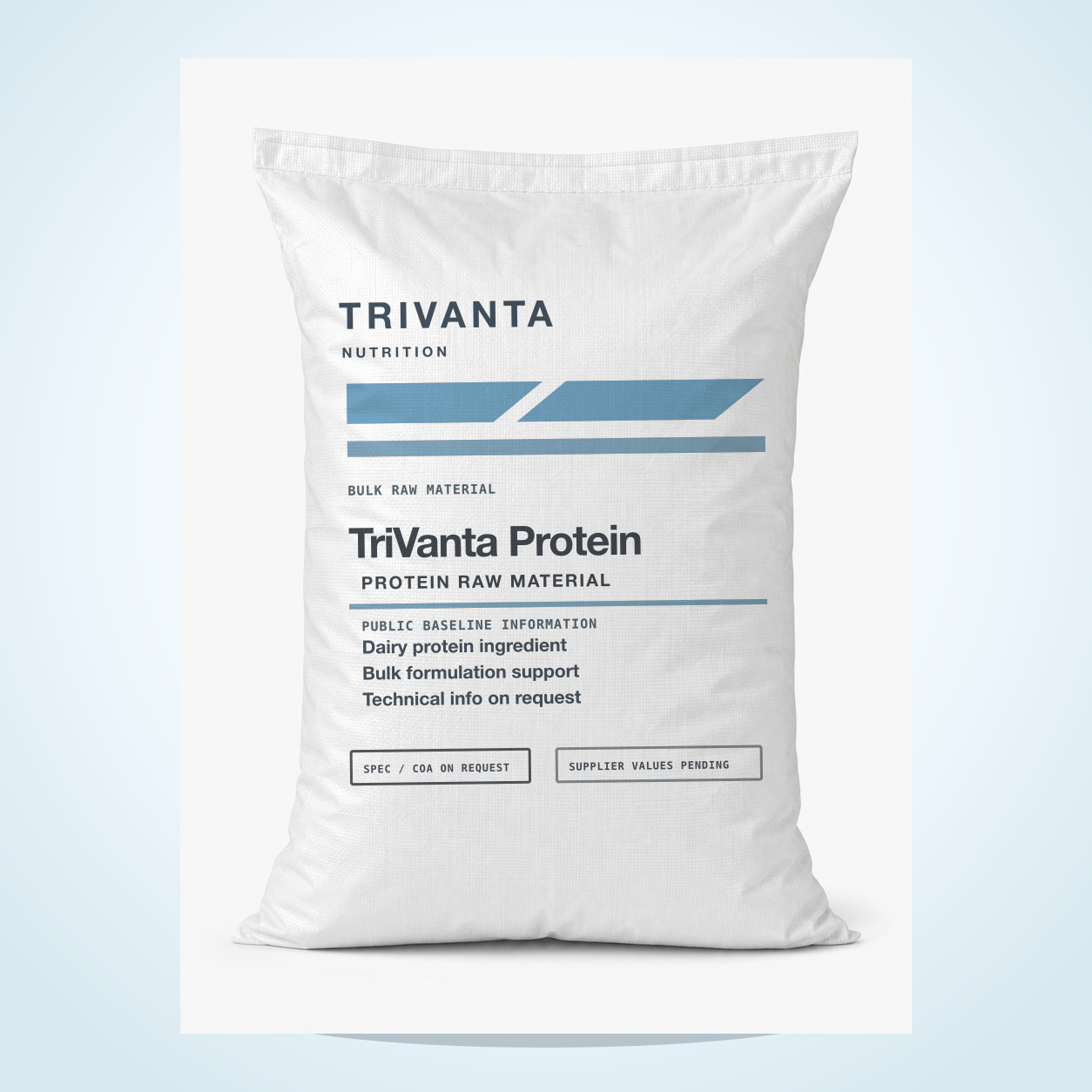 TriVanta Protein illustrative packaging concept